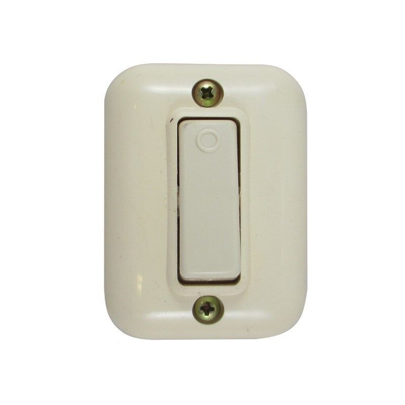 PULSADOR TIMBRE C/ROSETA BLANCO/MARFIL PULSADOR TIMBRE C/ROSETA BLANCO/MARFIL