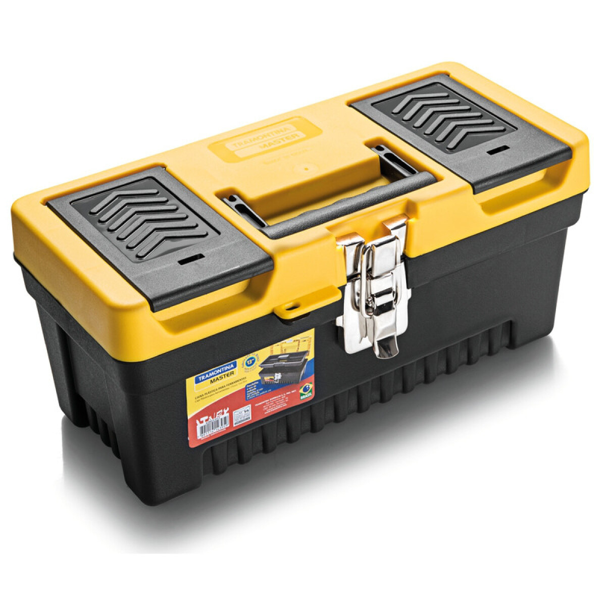Caja de herramientas 13", cierre metálico -TRAMONTINA - TN0829 