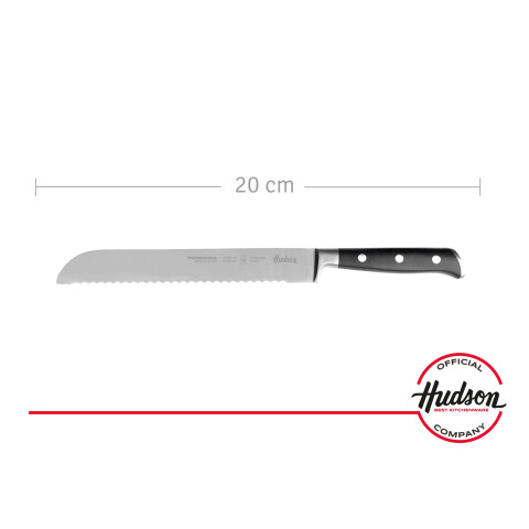 Cuchillo De Pan 8 Linea Hudson Acero Inoxidable Con Remache Cuchillo De Pan 8 Linea Hudson Acero Inoxidable Con Remache