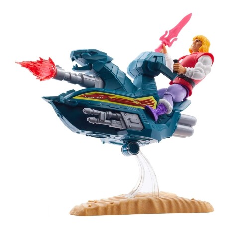 Juguete Vehículo He Man Mattel Jet Sled Y Príncipe Adam 001
