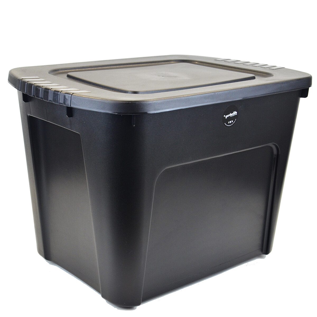 Caja organizadora Ecobox 80 lts - NEGRO 