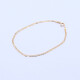 Pulsera oro 18k eslabón barco. Pulsera oro 18k eslabón barco.