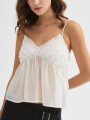 Musculosa Biare Marfil / Off White
