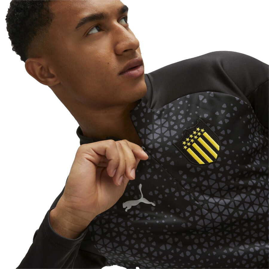 Buzo de Hombre Puma Peñarol Trainning Fleece Negro