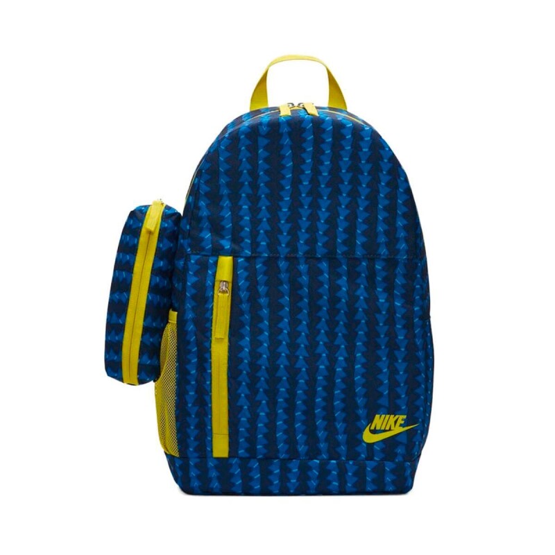 Mochila Nike Elmtl Bkpk-Cat Aop 3 de Niño Azul