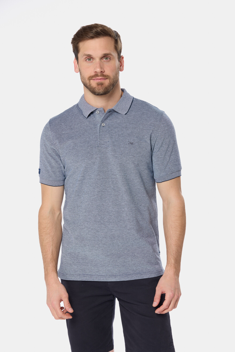 REMERA POLO LISA PIQUÉ Oxford