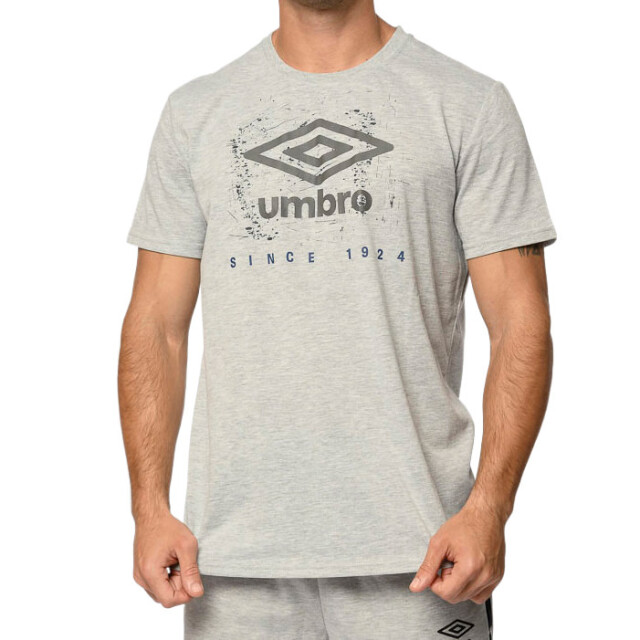 Remera de Hombre Umbro Since 1924 Gris Melange