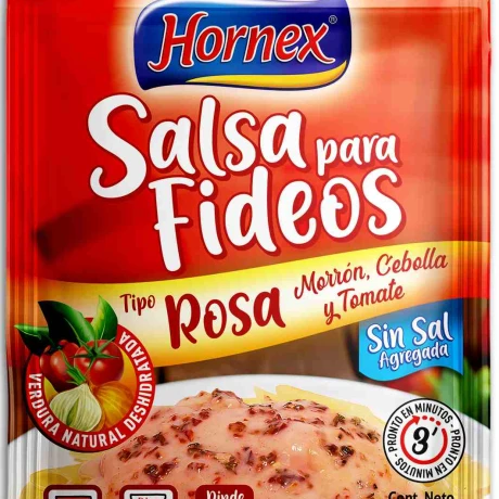 SALSA HORNEX SIN SAL 40G ROSA SALSA HORNEX SIN SAL 40G ROSA