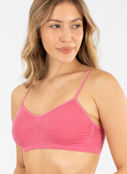 Soutien bretel fino prili Full fucsia