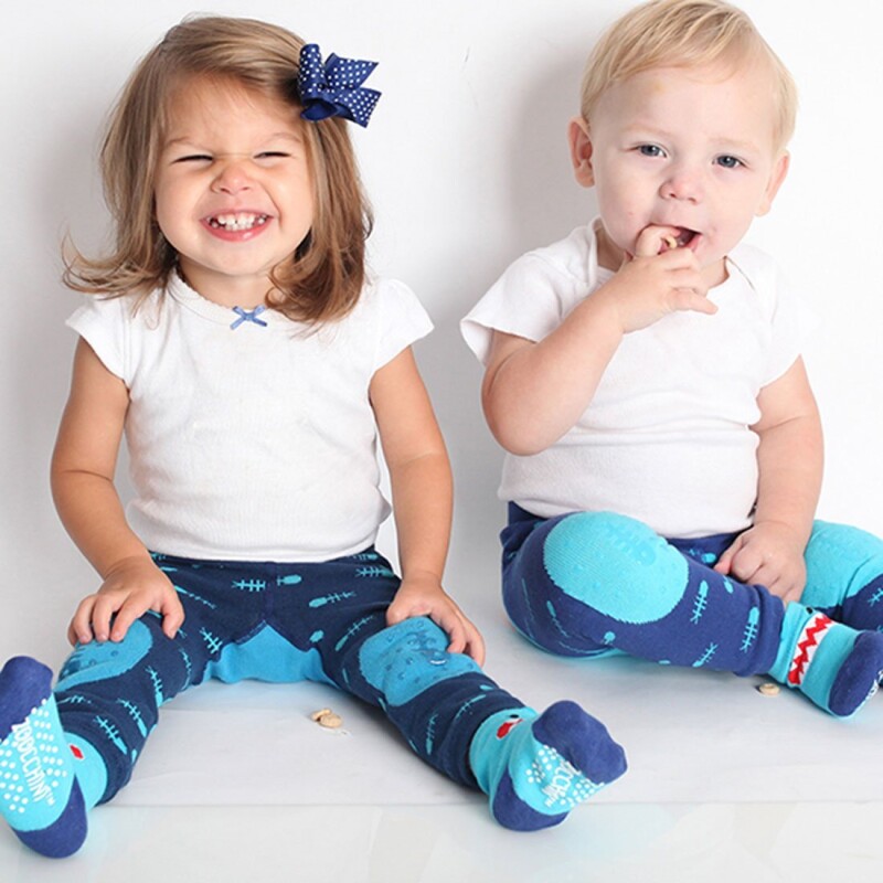 LEGGIN Legging & Socks Set - Sherman The Shark (6-12m)
