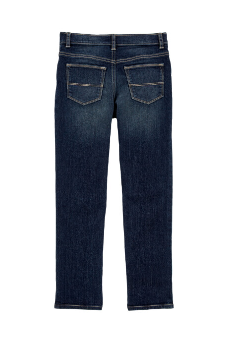 Pantalón de jean con detalles rasgados Sin color