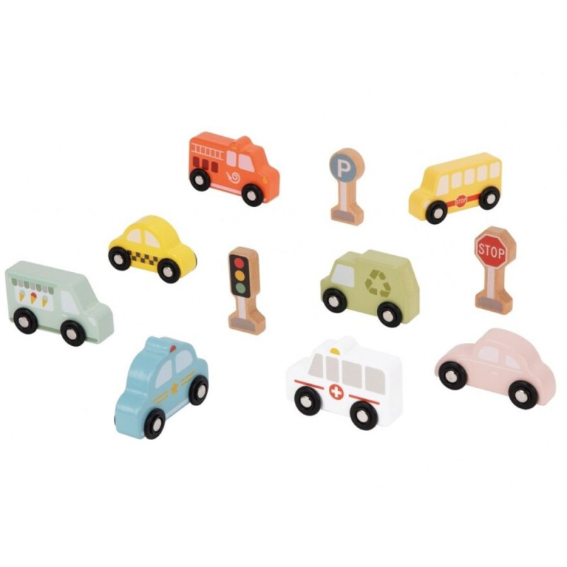 Autos Variados y Señalizacion/ En Madera Autos Variados Y Señalizacion/ En Madera