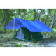 Lona impermeable premium 4x3 mts uv Reforzada AZUL