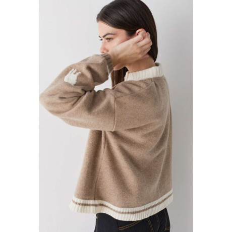 Pre Venta Cardigan Terro Uy Beige