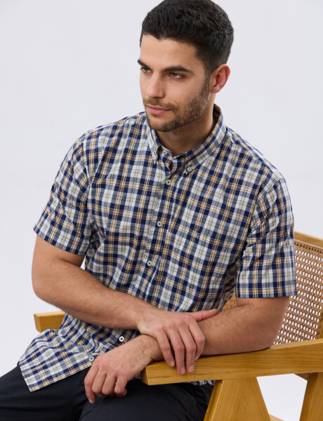 CAMISA SPORT CUADROS Unico