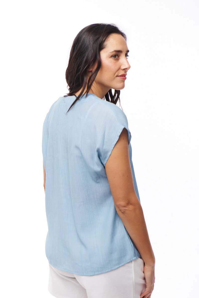 BLUSA THAIS VERDE AGUA