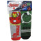Medias Infantiles Marvel x2 Avengers Gris - Rojo - Verde