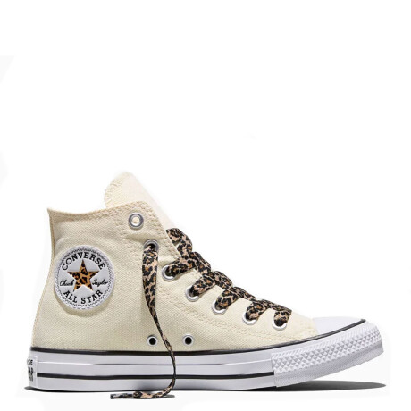 Championes Unisex Converse Ctas Hi Chuck Taylor All Star Beige - Natural