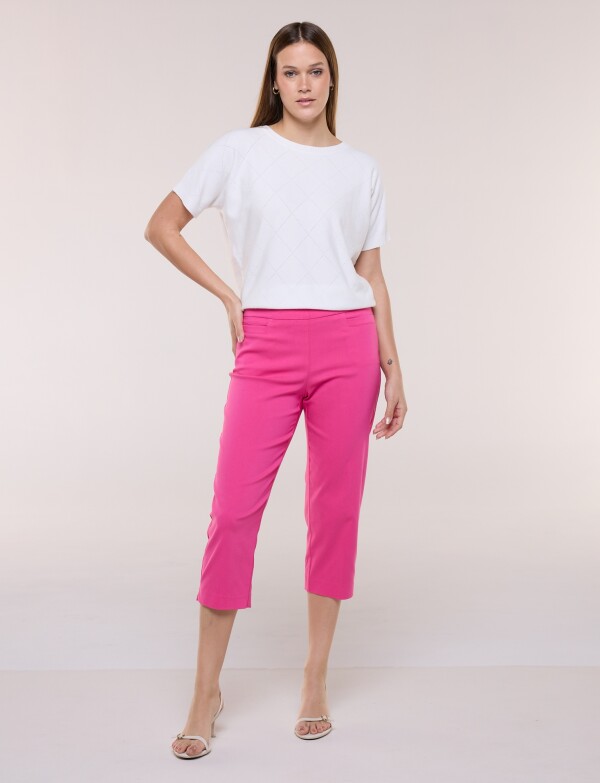 Capri Pull On Super Stretch FUCSIA