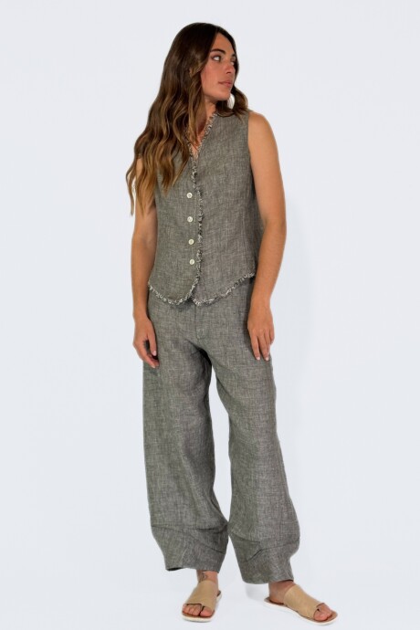 PANTALON FRANCISCA Gris