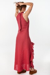 Vestido Lirio Terracota