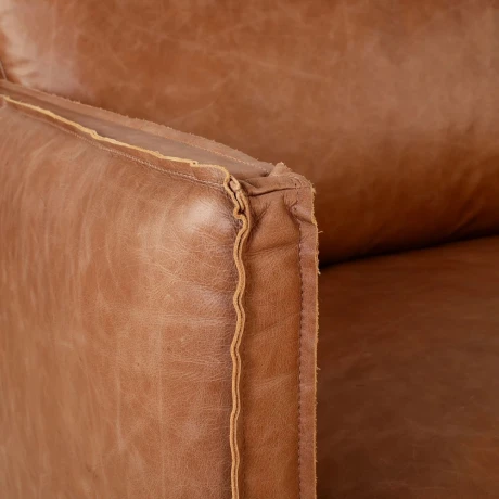 Sillon 3 cuerpos Cuero Natural Romeo Sillon 3 cuerpos Cuero Natural Romeo
