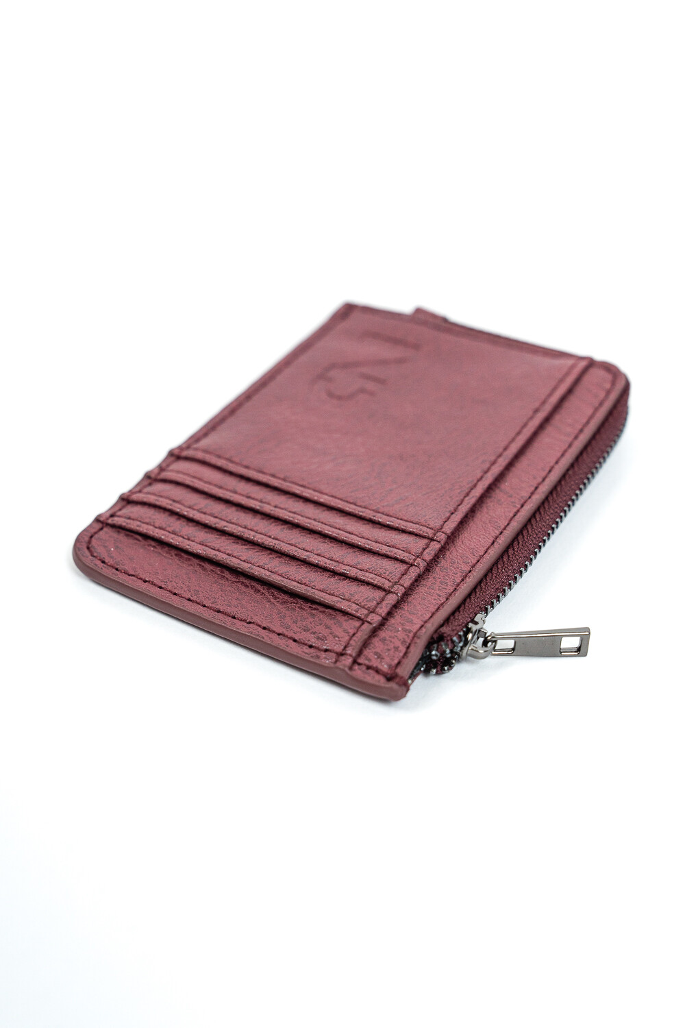 Billetera Barbara Rojo Oscuro