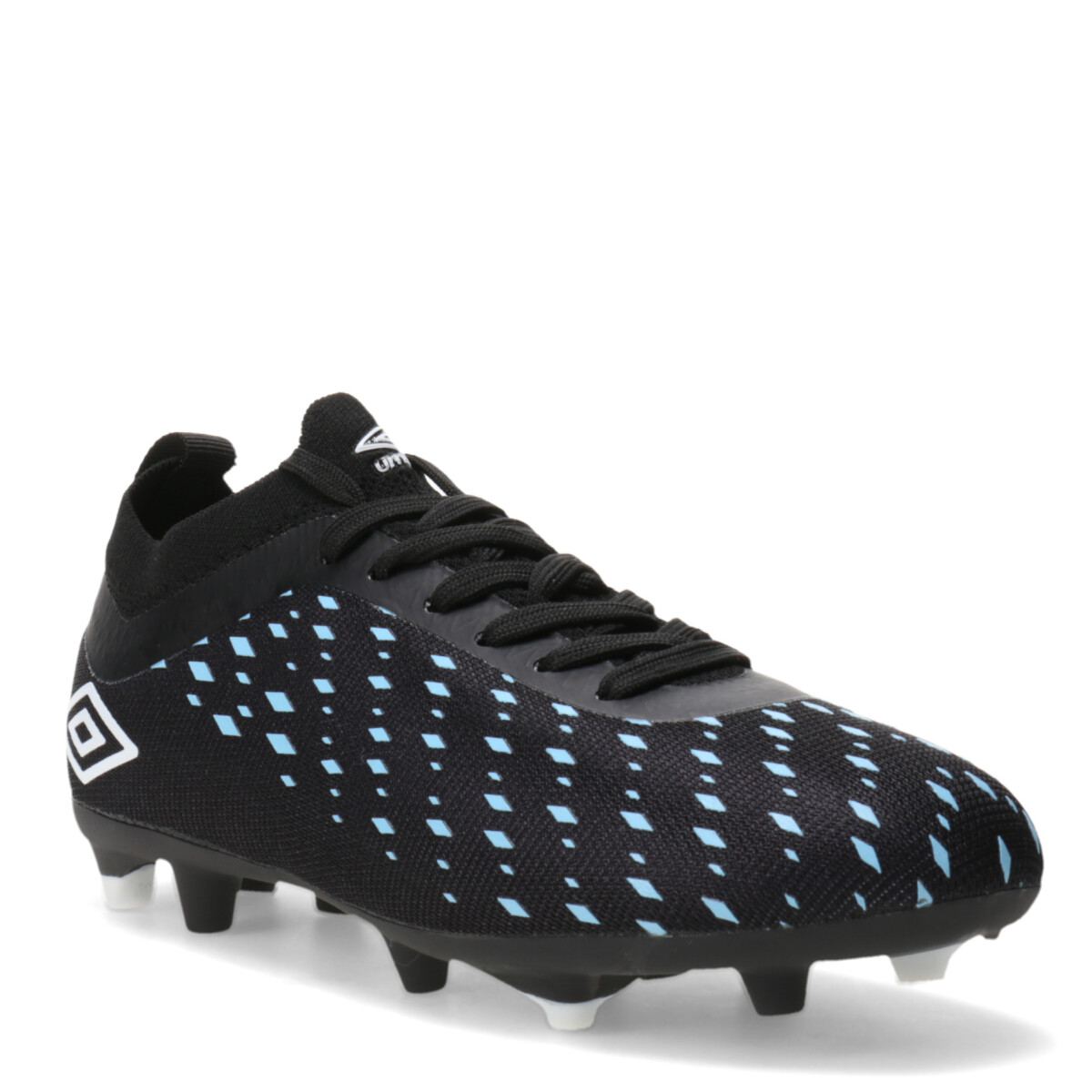 Championes de Niños Umbro Fútbol 11 Limit HG - Negro - Celeste 