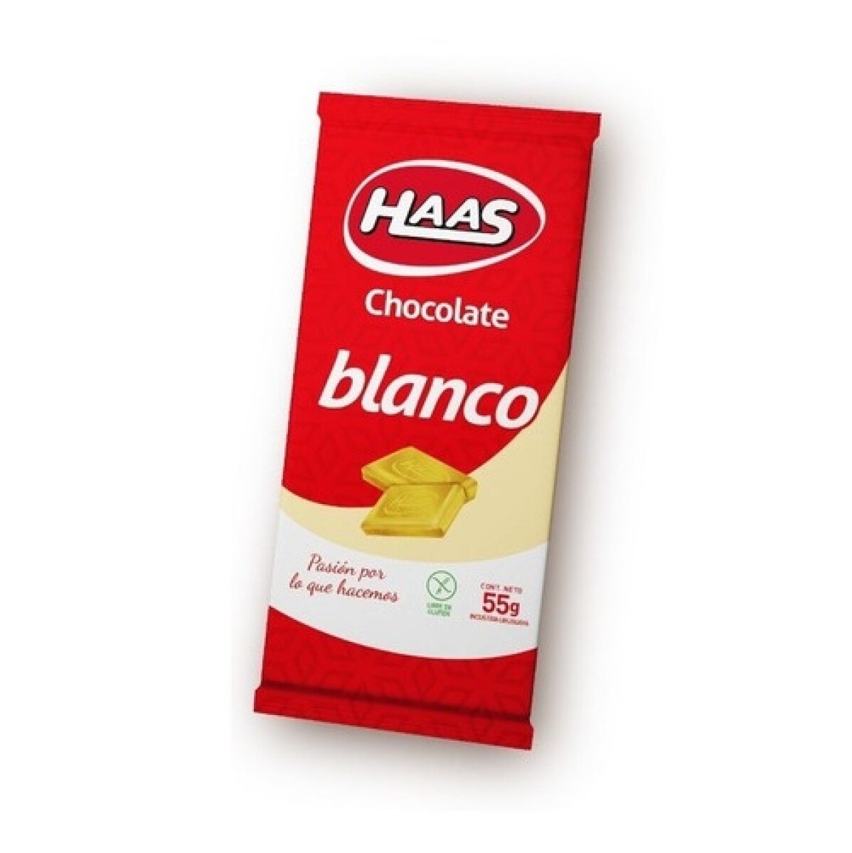 Tableta De Chocolate Haas Blanco 55 Grs. 