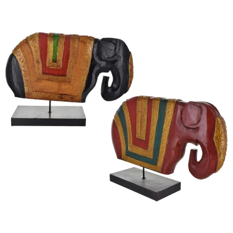 ELEFANTE BALI STICK DE MADERA DECORADO CON DORADO 30CM ELP19.10-30 ELEFANTE BALI STICK DE MADERA DECORADO CON DORADO 30CM ELP19.10-30