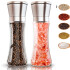Set de 2 Molinillo Salero Pimentero Acero Inoxidable Especiero condimentos Cocina IMBACK Plateado Set de 2 Molinillo Salero Pimentero Acero Inoxidable Especiero condimentos Cocina IMBACK Plateado