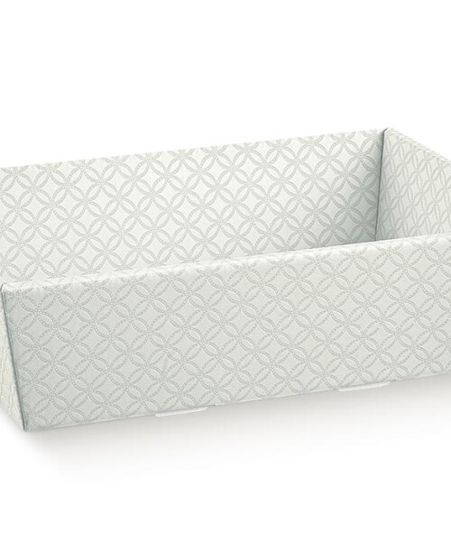 Bandeja conico 21x21x9 cm. - MATELASSE GRIGIO PERLA Bandeja conico 21x21x9 cm. - MATELASSE GRIGIO PERLA