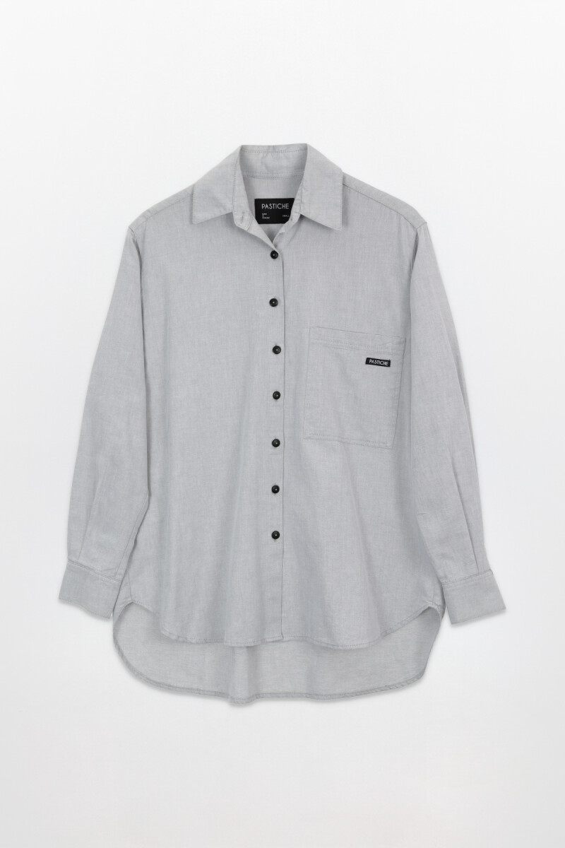 Camisa Noble Oxford Grey
