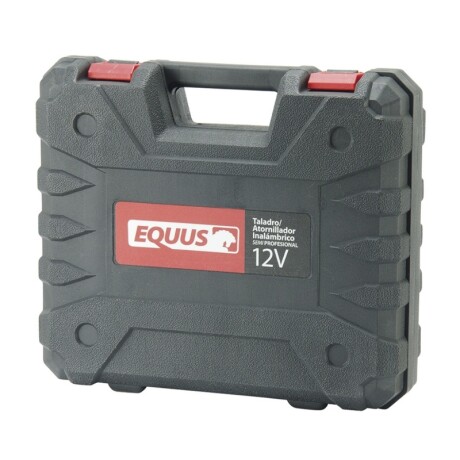 Taladro Atornillador Inalambrico 12V con Maletin y 2 Baterias Litio Equus Taladro Atornillador Inalambrico 12V con Maletin y 2 Baterias Litio Equus