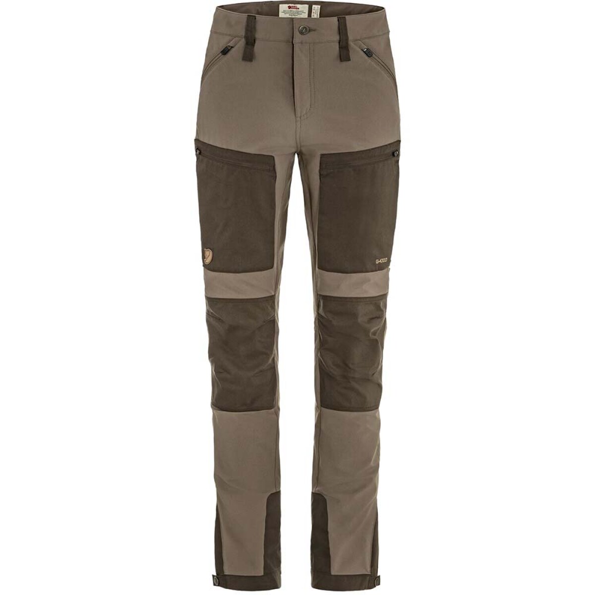 Pantalón Fjallraven Keb Agile Trousers W Mujer - Suede Brown-dark Olive 