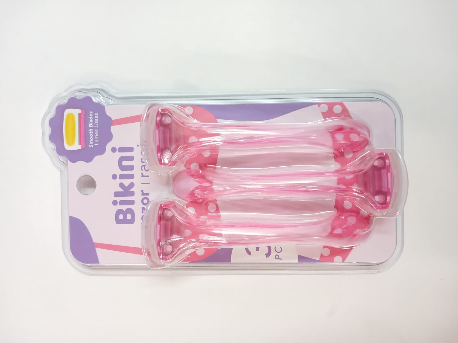 Afeitadora pink 3pcs - rosa 