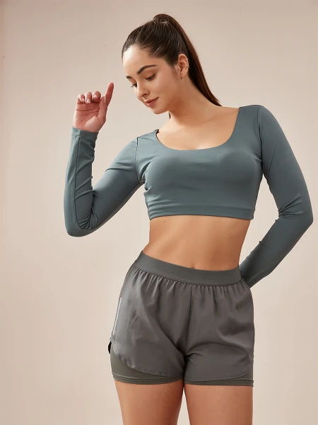 SHORT SWITZER GRIS OSCURO