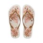 Sandalias Havaianas Slim Organic Mujer Blanco/Dorado