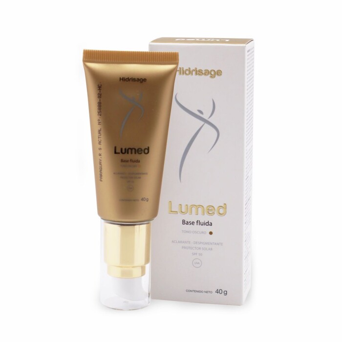 HIDRISAGE LUMED BASE FLUIDA T.OSC.SPF50 única