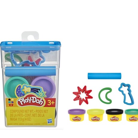 Play Doh Balde con accesorios, Surtido 001