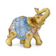 ELEFANTE DE POLIRESINA 14X14CM - GP103 Gp103/c Azul