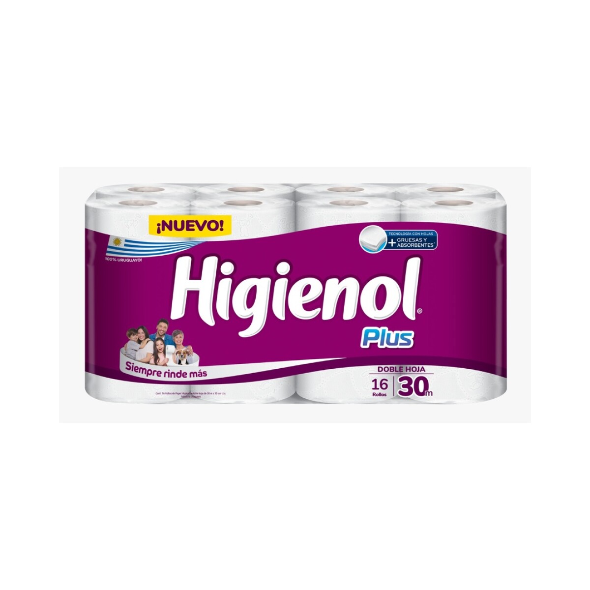 HIGIENOL PLUS D/H 30MX16 
