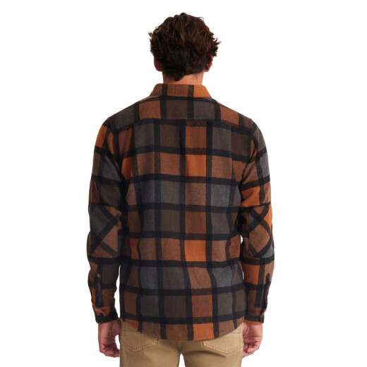 Camisa Roark Nordsman - Pecan Camisa Roark Nordsman - Pecan