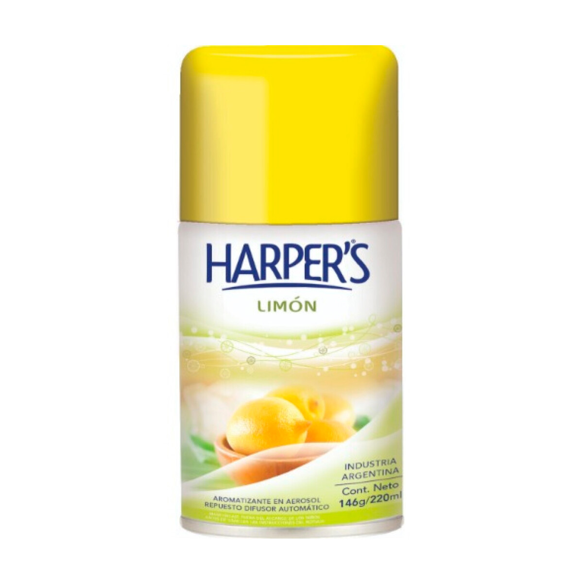 AROMATIZADOR REPUESTO HARPERS 220ML - Limón 