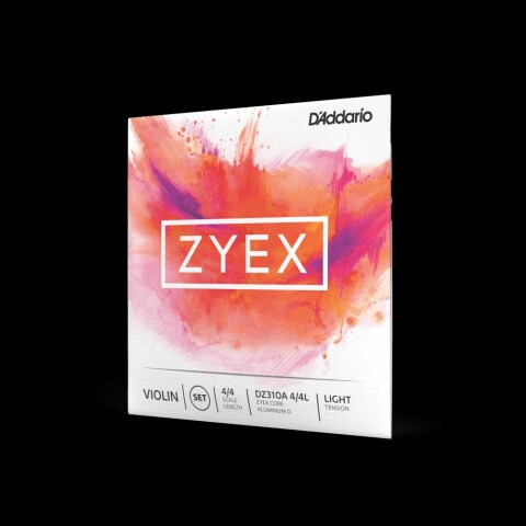 Encordado p/Violin, 4/4, Light ZYEX VIOLIN SET Aluminium D Encordado p/Violin, 4/4, Light ZYEX VIOLIN SET Aluminium D