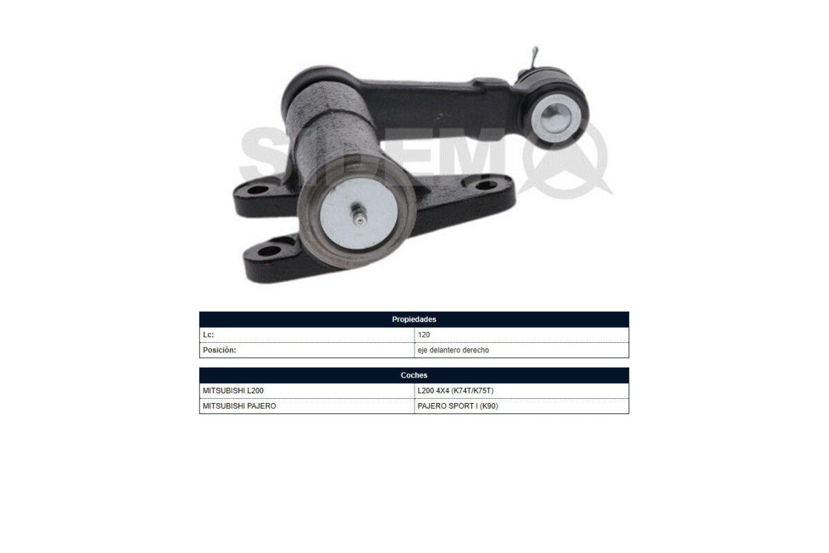 Brazo Auxiliar Mitsubishi L200 96-06 Der Brazo Auxiliar Mitsubishi L200 96-06 Der