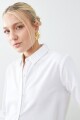 Camisa clásica blanco
