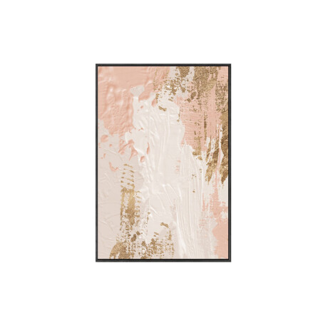 Cuadro Bastidor Abstracto Gama Rosa Mónaco