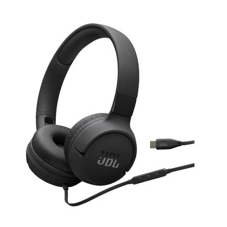 Auriculares JBL Tune 520C Black USB-C Auriculares JBL Tune 520C Black USB-C