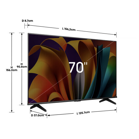 Smart Tv Hisense 70" Serie A6N 001